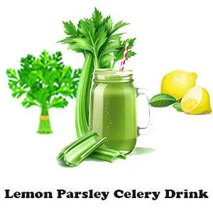Lemon Parsley Celery Drink